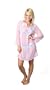 Alki'i Misses Long Sleeve Tunic Cover up/Dress (Medium, Baby Pink)