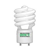 Greenlite Lighting 18W/ELS-GU/41K 18-Watt GU24 Ultra-Mini Spiral CFL Bulb, Cool White