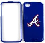 Atlanta Braves MLB for Apple iPhone 4 4S Faceplate Hard Protector Case Snap on Cover