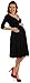 Happy Mama women Maternity Pregnancy Easy Breastfeeding Circle Jersey Dress 282p Black 6