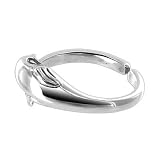 Polish Finish .925 Sterling Silver 6 MM Cute Dolphin Toering