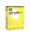 GE Lamps 41032 75-Watt A19, Soft White, 4-Pack
