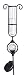Garden Delight Solar Rain Gauge