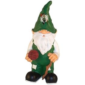 Boston Celtics NBA Basketball Official Team Garden Lawn Gnome Boston Celtics NBA Basketball Official Team Garden Lawn Gnome