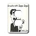 Londons Times Famous People Places Books Cartoons - Grocho Marx with Zeppo Zippo - Light Switch Covers - 2 plug outlet cover Image