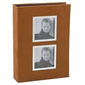 Rust suede album for 200 photos - 4x6