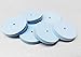 Silicone Polishing Wheels Square Edge Blue Fine Jewelry EVE Germany Pack 6