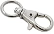 Nickel 1/2" Swivel Snap Hook (10 Pack)
