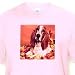 Basset Hound - Light Pink Infant Lap-Shoulder Tee (12M)
