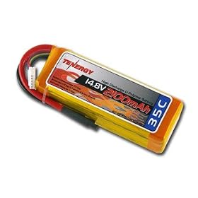 14.8V Tenergy 2100mAh 35C Li-Poly Lipo 4-Cell Battery Pack for RC airplanes and jets ---... from Airplane Battery Packs