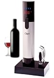 Ozeri Maestro Electric Wine Opener with Infrared Wine Thermometer and Digital LCD Display