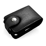 Black Leather Case LCD Protected, Belt Clip For Creative Zen V, V Plus 1GB, 2GB, 4GB MP3 Player Sold By TopDeals888