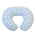 Boppy Bare Naked with Miracle Middle and Dottie Fleece Slipcover - Blue/White