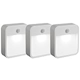Mr Beams MB723 Indoor Wireless Battery-Powered LED Universal Motion Sensor Nightlight (Pack of 3)by Mr Beams
