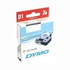 DYMO Beschriftungsband D1 53717 24 mm schwarz auf rot Kunststoff