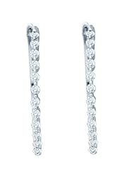 0.50CW ROUND DIAMOND LADIES FASHION EARRINGS