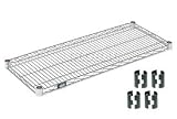 Poly-Z-Brite Wire Shelf 18x30 With Clips