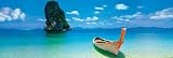 Motivation - Destiny - Strand und Boot Tür-Poster (158 x 53cm)