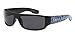 Locs Dark Lens Original Gangsta Shades Hardcore Men's Sunglasses - Blue Bandana Print