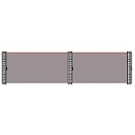 DIGITUS c?ble nappe Floppy, pour 2 le...