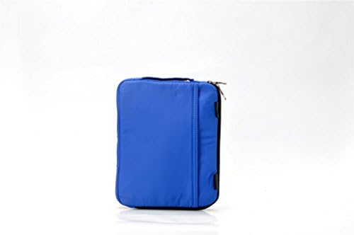Premium Shockproof Sleeve Carrying Bag Case with Shoulder Strap Zipper for iPad Air 2 3 4 Samsung 10.1 Inch Tablet PC (Blue)