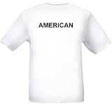 AMERICAN - USA - Country-series - Heather Grey or White T-shirt