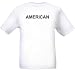 AMERICAN - USA - Country-series - Heather Grey or White T-shirt