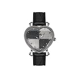 Floating Diamonds Watch, Aqua Master Ladies Heart Watch, 0.30 ctw