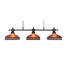 Landmark Lighting 770-3-MB-A 3 Light Santa Island Light, Mission