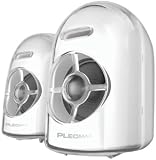 White Crystal USB Speakers 2.0