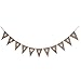BABY SHOWER Hessian Bunting Banner Pennant Rustic Wedding Decor
