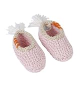 Blabla Chickadee Booties in Roses