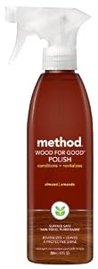 Method Home Care Products Almond Wood Spray For Good Polish 12 oz (Pack of 6)