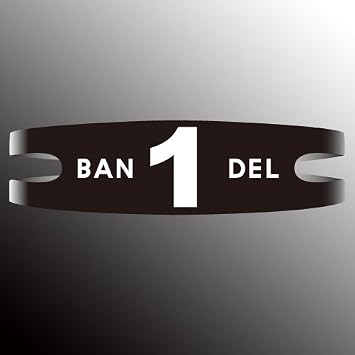 【クリックで詳細表示】Amazon.co.jp ｜ BANDEL(バンデル) BRACELET ブレスレット ナンバー シリーズ No.1 ブラック L(19cm) ｜ スポーツ＆アウトドア 通販