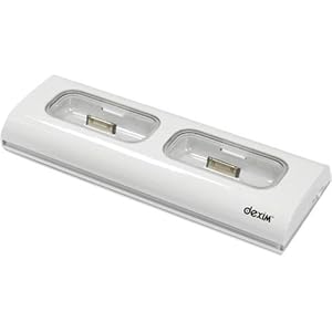 Dexim DCA037 Dual Dock Charger for iPhone 3GS/3G/iPod