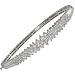 2 1/3ctw Round Diamond Pyramid Bangle Bracelet