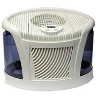 Essick Air 3D6 100 Mini Console Humidifier, White and Midnight Blue
