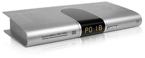 TechniSat TechniBox HD VAC  HDTV-Digital Sat-Receiver, silber