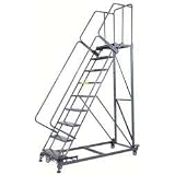 Buy BALLYMORE 6CEH8 Ladder, 9 Step, Grate Tread, 800lb. by Ballymore