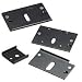 Stroboframe 300-NF4 Anti-Twist Plate F for Nikon F4 (Black)