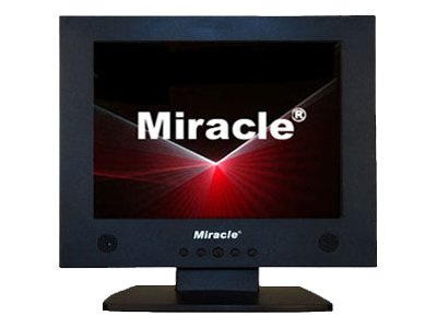 New MIRACLE BUSINESS LT12B FLAT PANEL DISPLAY TFT 12.1 1024 X 768 / 75 HZ 150 CD/M2 250:1 Black