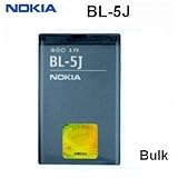 original Nokia batería acumulador BL-5J 1320mAh Li-Ion para Nokia 5228, 5230, 5235, 5800 Navigation, 5800 XpressMusic, C3-00, N900, X6-00