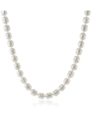 Majorica 12 mm White Baroque Strand Necklace, 21"