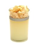red flower spanish gardenia candle and scented petals