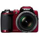 Nikon COOLPIX L120 14.1 MP Digital Camera with 21x NIKKOR Wide-Angle Optical Zoom Lens and 3-Inch LCD (Red)