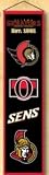 Ottawa Senators Wool 8''x32'' Heritage Banner