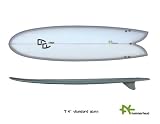 Hammerhead 7'4 Dual Fin Retro Fish Surfboard