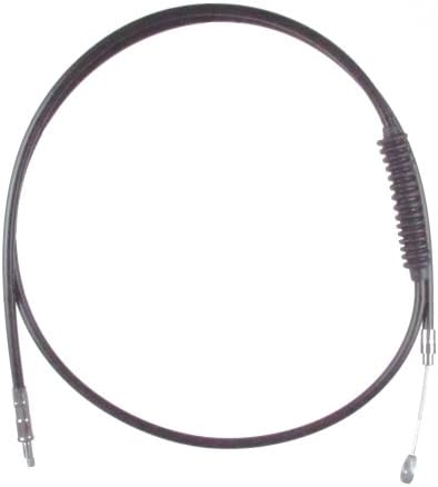 Hill Country Customs Black Vinyl Coated +6" Clutch Cable for 2004-2014 Harley Sportster XL1200C - HC-52-1407-1200CUS