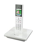 Grundig Illion 1 schnurloses DECT-Telefon mit Farbdisplay. SMS-Funktion & polyphonen Klingelt�nen weiss