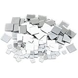 Mosaic Mercantile Mirrortile Square Assorted Mirror Tile, 50 Count
